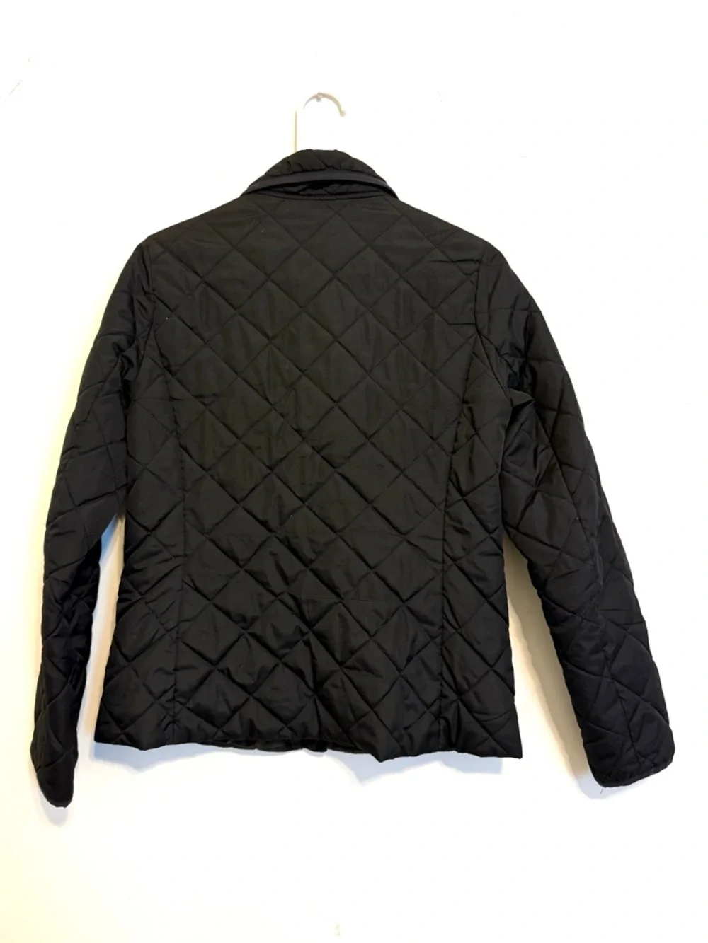 2/$30 Old Navy Black Quilted Jacket Size Small Zip Front Lightweight Puffer Coat